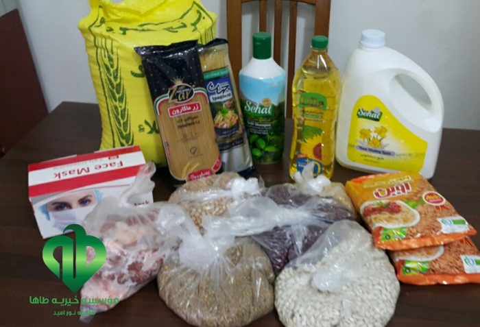 اهدای ۱۷۰ بسته ارزاق به مناسبت ۱۷ ربیع ولادت حضرت رسول در سال ۹۹